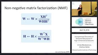 Unsupervised discovery of temporal sequences in high-dimensional datasets