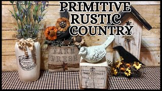 Primitive / Rustic / Country Craft DIY'S