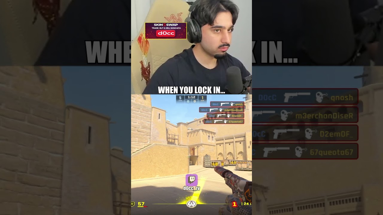 WHEN YOU DECIDE TO LOCK IN... 