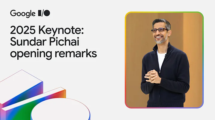 Sundar Pichai Opening Remarks | I/O 2025 Keynote