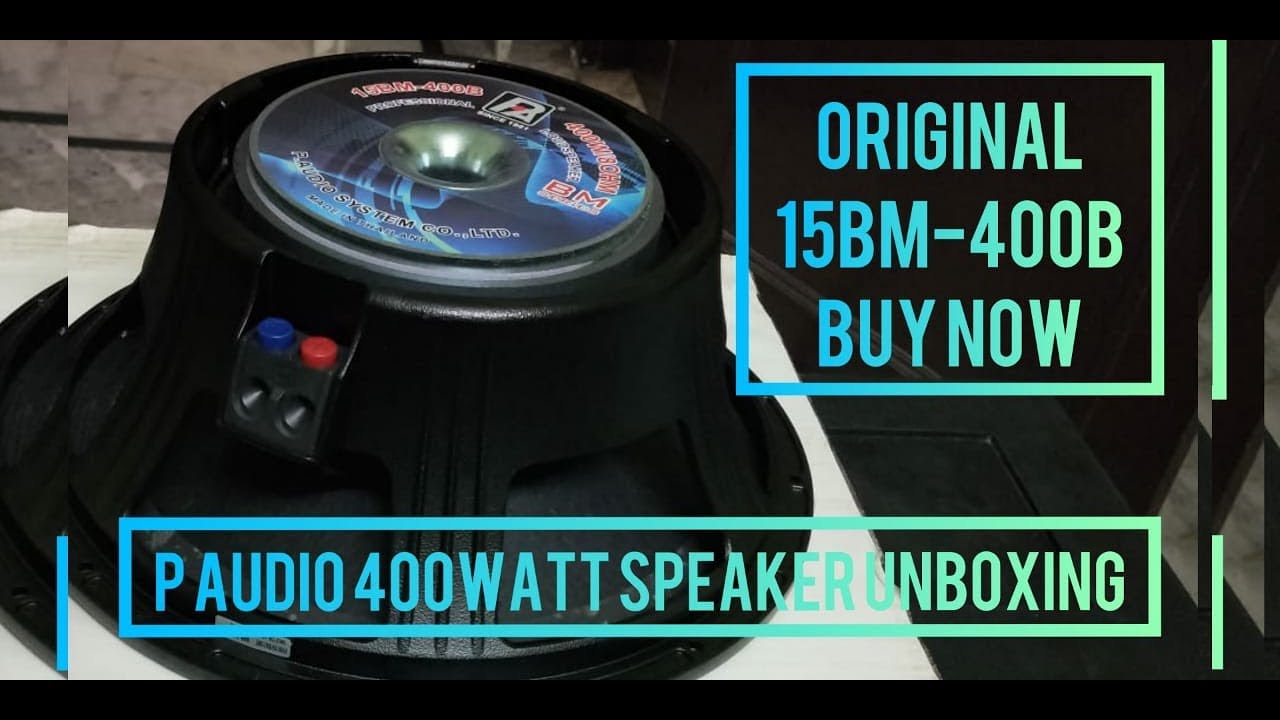 p audio 400 watt speaker price