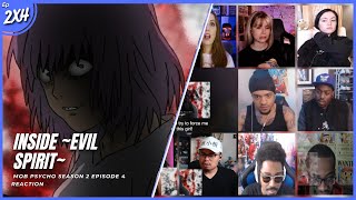 Mob Psycho 100 (モブサイコ100)  Season 2 Episode 4 Reaction Mashup | L4A