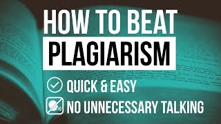 Easy trick to remove plagiarism 100% from any type of document | How to Remove Plagiarism [Turnitin]