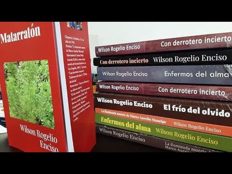 Agradecimiento de Wilson Rogelio Enciso a los presentes en la presentación de su libro Matarratón