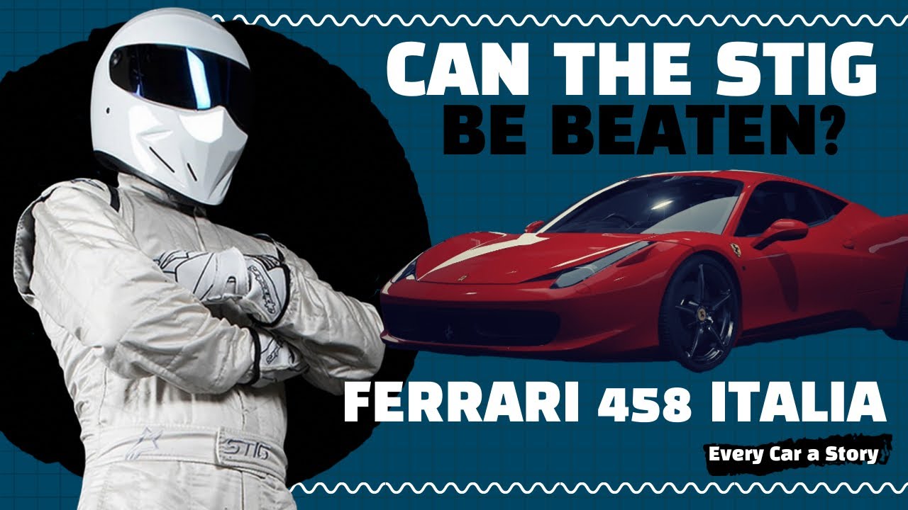 Can I beat the STIG? Ferrari 458 Italia challenge at the Top Gear track (feat. Jeremy Clarkson) 4K60