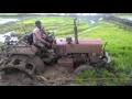 How to remove a tractor from mud pitt