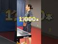 【目指せ1000回】基本のフォアハンド(フォア打ち)を超初心者向けに解説！これから卓球を始めたい方は必見です！【中国卓球】 #shorts