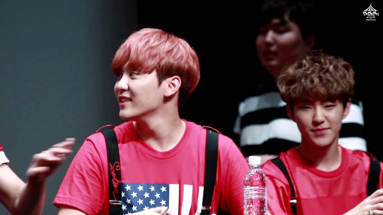 160716 합정 팬사인회:: 호시,승관이의 서로 따라하기 대란ㅋㅋ