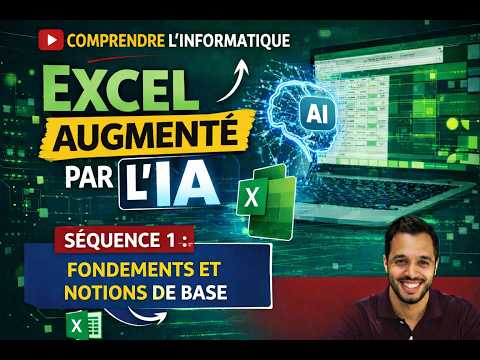 1- Formation Excel 2026 | Fondements et notions de base