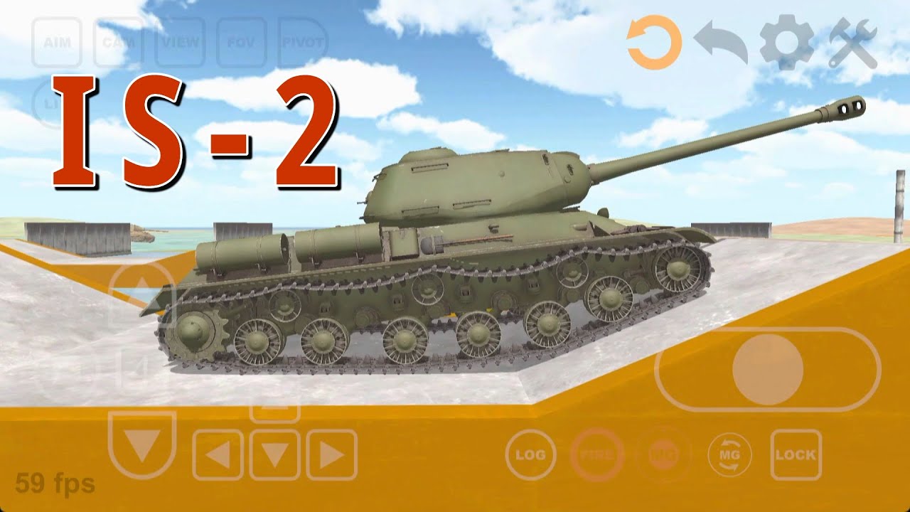 IS-2 Heavy Tank for [Tank Physics Mobile Vol.3] - YouTube