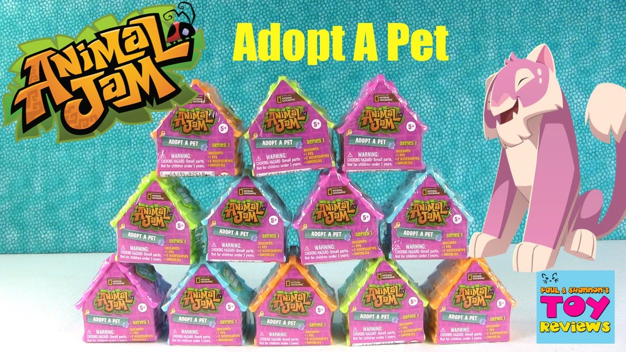 kawaii emoticons Animal Jam Adopt A Pet Blind Dens Palooza Opening | PSToyReviews