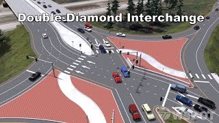 DIVERGENT DIAMOND INTERCHANGE - City Skylines - Tutorial