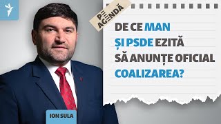 Ion Sula, Despre Coaliția Cu Man, Relația Cu Pas Și Referendumul Pro-Ue