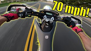 2020 Husqvarna 701 SM 0-60 mph / 0-100 mph / Wheelie test