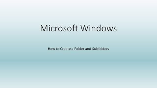 How to Create a Folder in File Explorer
