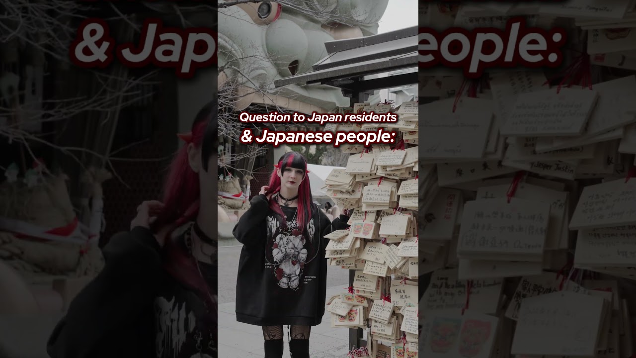 Question to Japanese people and Japan residents: