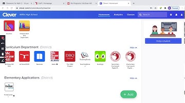 Access your Math text book Reveal - Through Clever