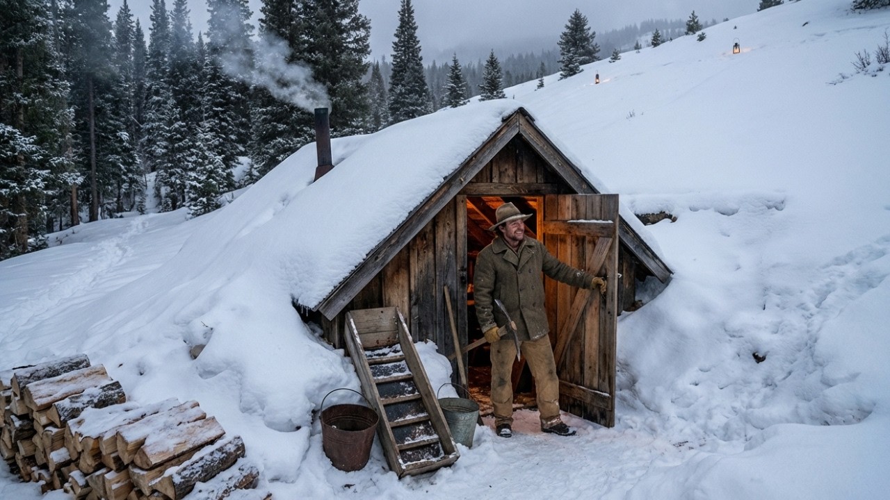 Townsfolk Doubted The Prospector’s Hillside Shack — Until It Held 47 Degrees Warmer