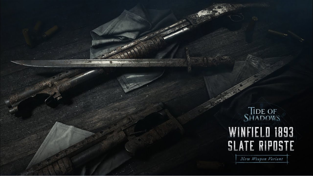 Unveiling the Winfield 93 Slate Riposte, a new weapon variant for the Tide of Shadows! ⚔️
