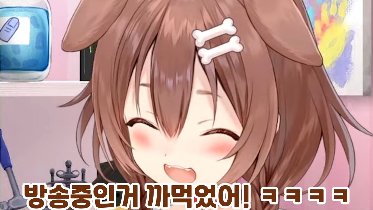 방송중인거 잊어먹은 사람【홀로라이브/이누가미 코로네】