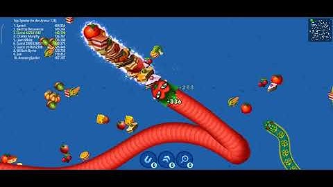 Worms Zone .io  - All Levels Gameplay Walkthrough (Android, IOS)