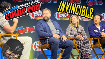 Invincible season 4 New York Comic Con panel highlights + Lee Pace Thragg reveal #nycc2025