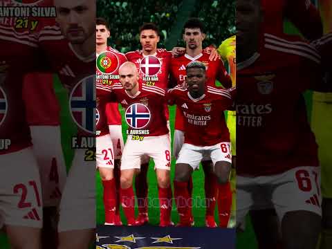 aha4d x antatoto - SL Benfica UEFA Champions League 2024/2025 #bintangbola