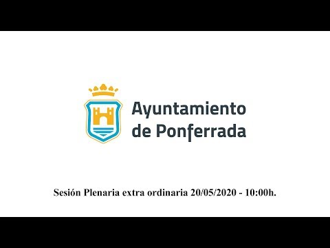 Sesión Plenaria extraordinaria 20/05/2020 (emisión en directo)