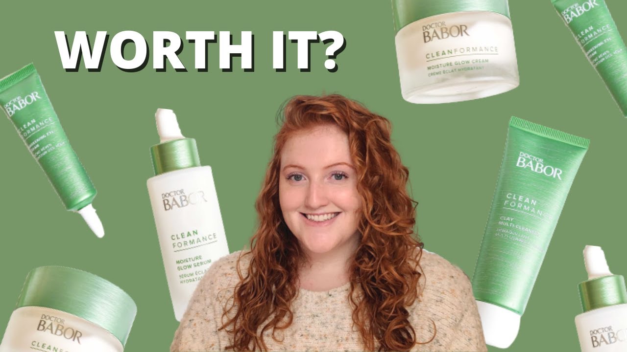 Babor Cleanformance Skincare Review | Cleanser, Eye cream, Serum, Glow Cream