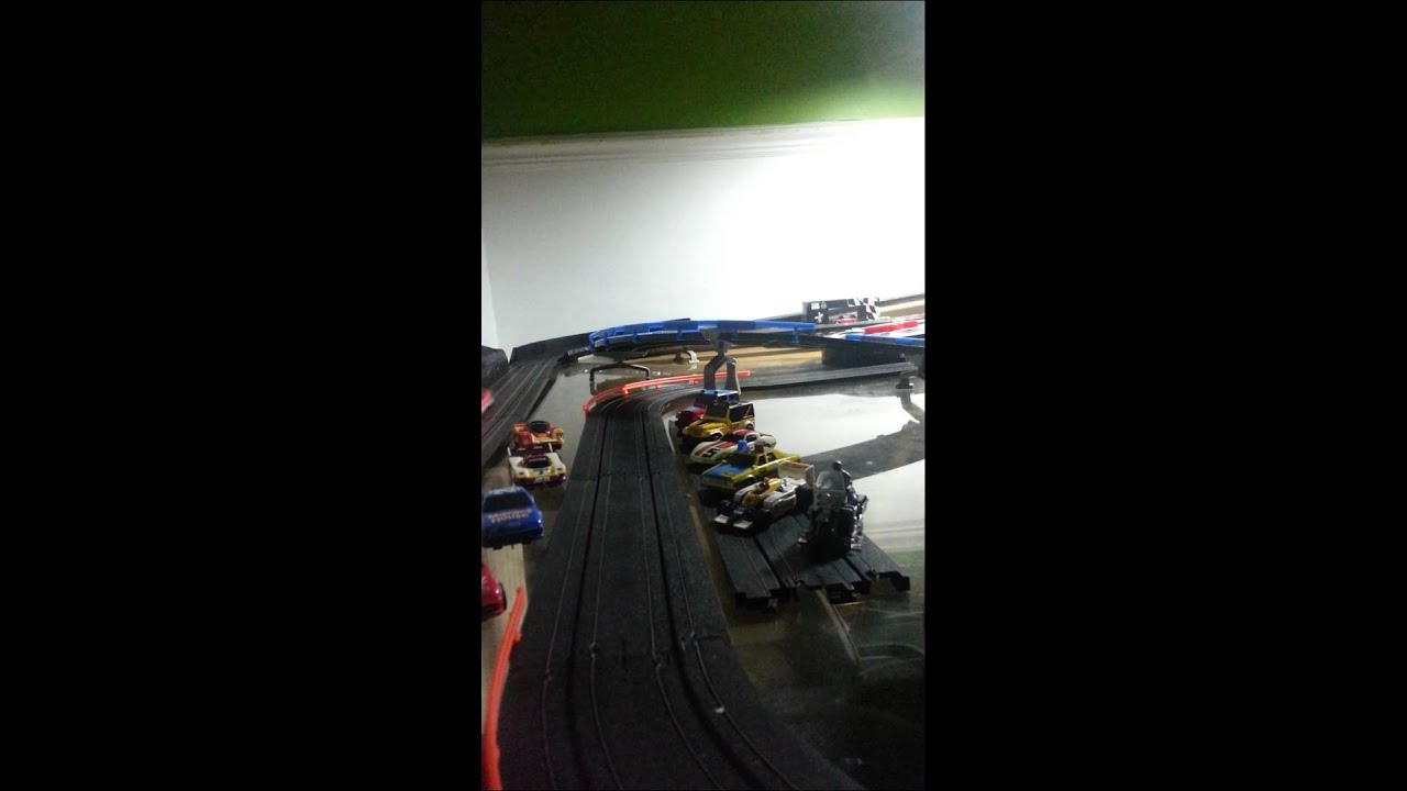 Aurora afx slot car racing YouTube
