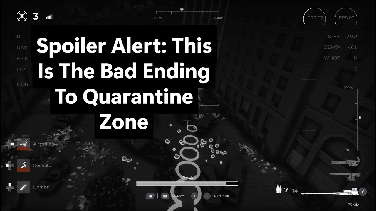 Зона карантина. Плохой финал.