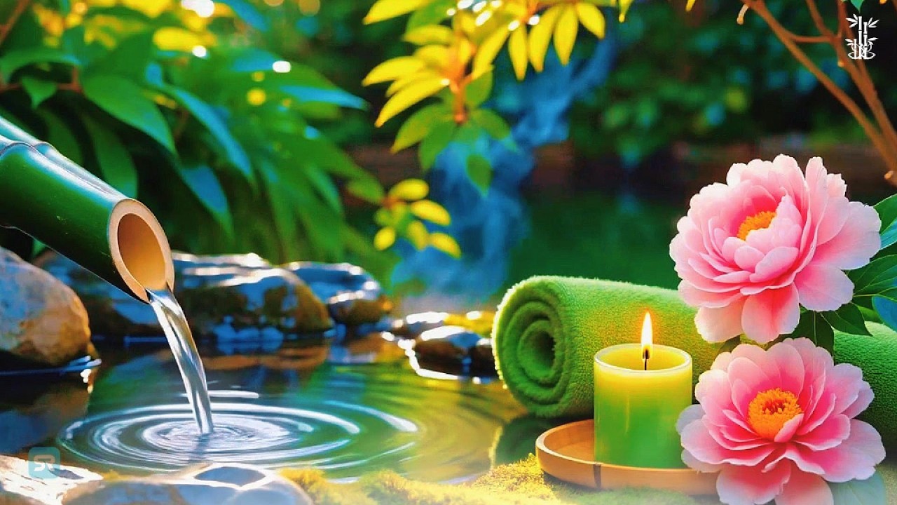 Bamboo Water Fountain 自然の音とともに音楽をリラックス バンブーウォーターファウンテン 【癒し音楽BGM】