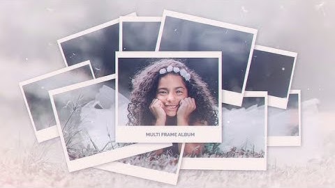 Multi Frame Photo Gallery | After Effects Template