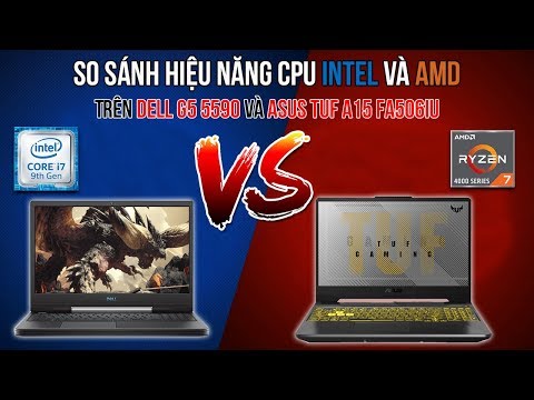 So Sánh Sức Chiến Đấu Đồ Hoạ Giữa Laptop Dell G5 5590 Và Asus TUF FA506