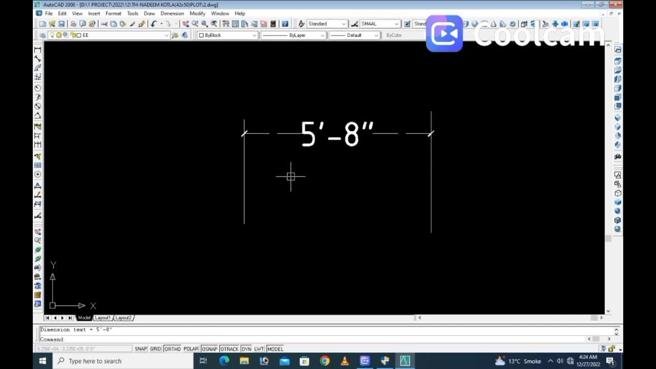 How to find distance between two line or points - YouTube