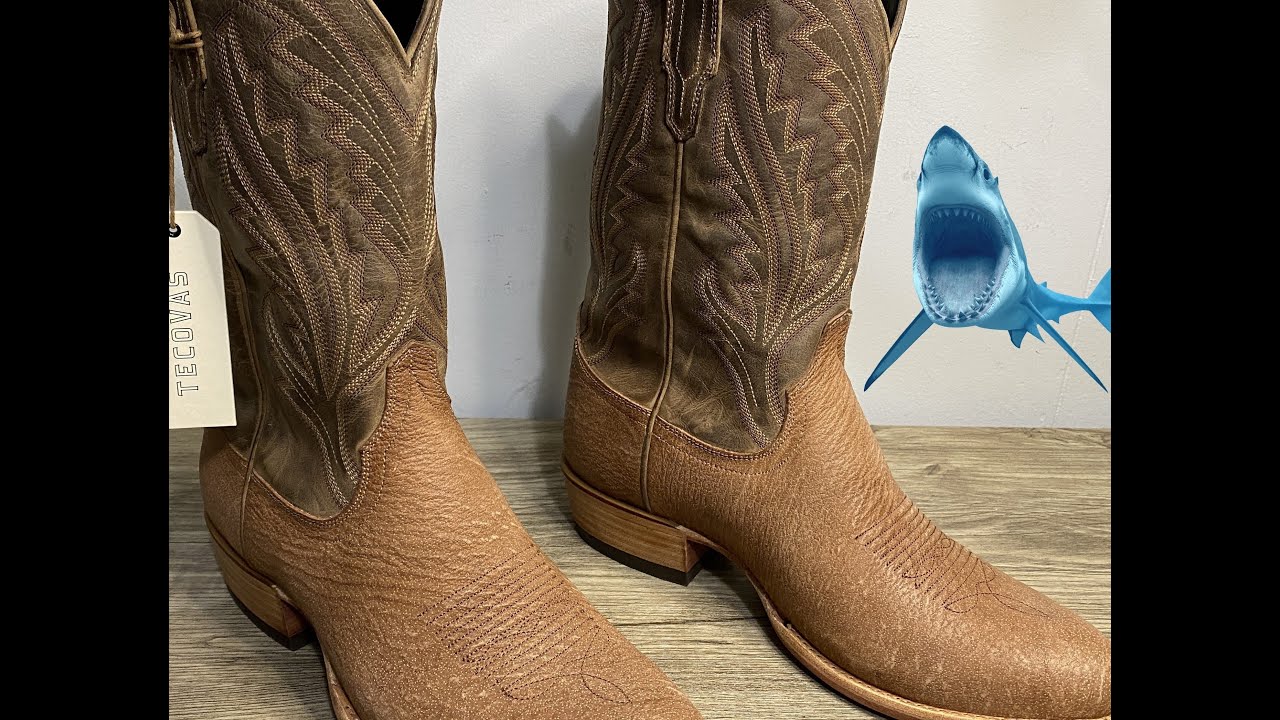Tecovas Limited Edition Sand Shark Cowboy Boots Unboxing YouTube
