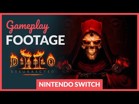 Diablo II: Resurrected - Gameplay Footage (Switch)