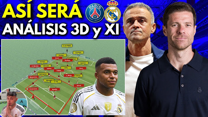 ASÍ SERÁ el REAL MADRID vs PSG (Análisis Táctico)