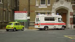 Mr. Bean Stalking An Ambulance Car