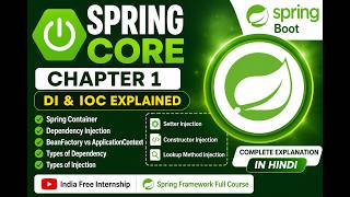 Dependency Injection in Spring Framework Explained Easily | session 4