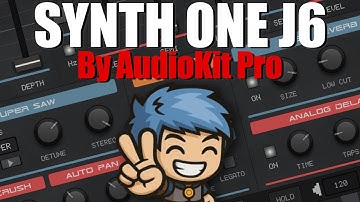 Synth One J6 by AudioKit Pro on iOS - How To App on iOS! - EP 1704 S13