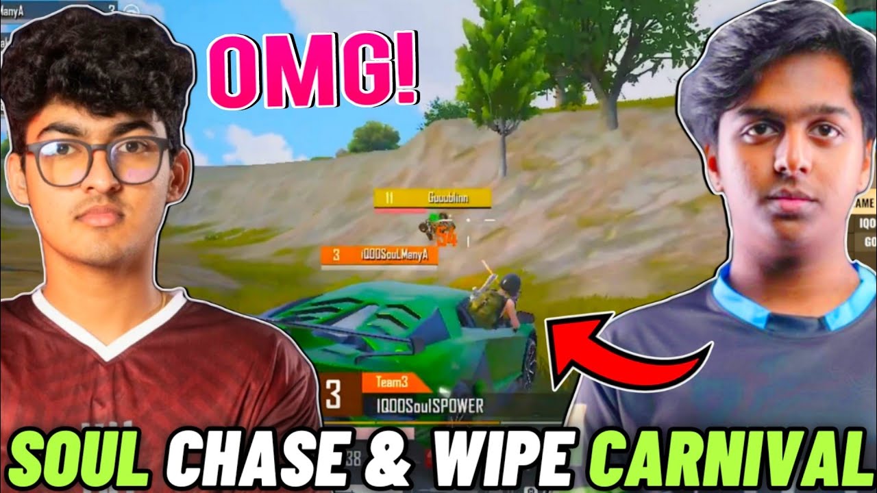 iQOOSouL Epic Chase & Wipe Carnival Gaming😳 SPOWER vs GOBLIN🔥 14 ...