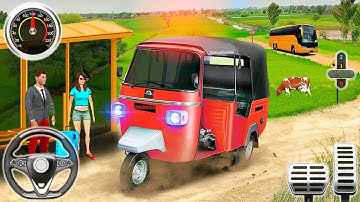 Indian Auto Rickshaw Game - Tuk Tuk Auto Rickshaw Game 3D - Android Gameplay #2