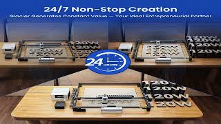 ATOMSTACK Glacier 120W Water Cooled Diode Laser Engraver Best Price Offer