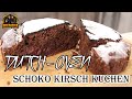 Schoko Kirschkuchen aus dem Dutch Oven ... 🥃🔥