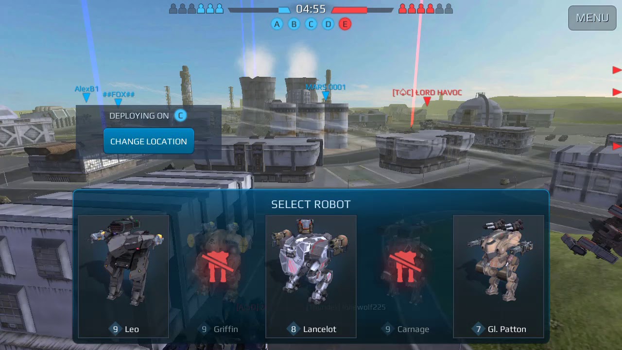 Beacon Rush victory - war robots