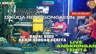 LIVE ANGKRINGAN TEH ITA || BADAI BIRU medley AKHIR SEBUAH CERITA versi TANJIDOR