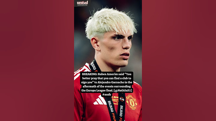 Amorim to Garnacho threat! #manchesterunited #mufc #manutd #garnacho #amorim