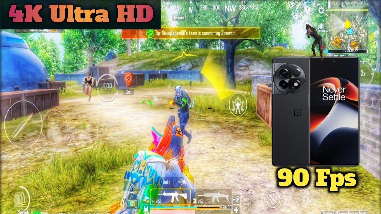 😱Finally 90 Fps Unlock 🔓 OnePlus 11R 90 Fps BGMI Test With Full ...