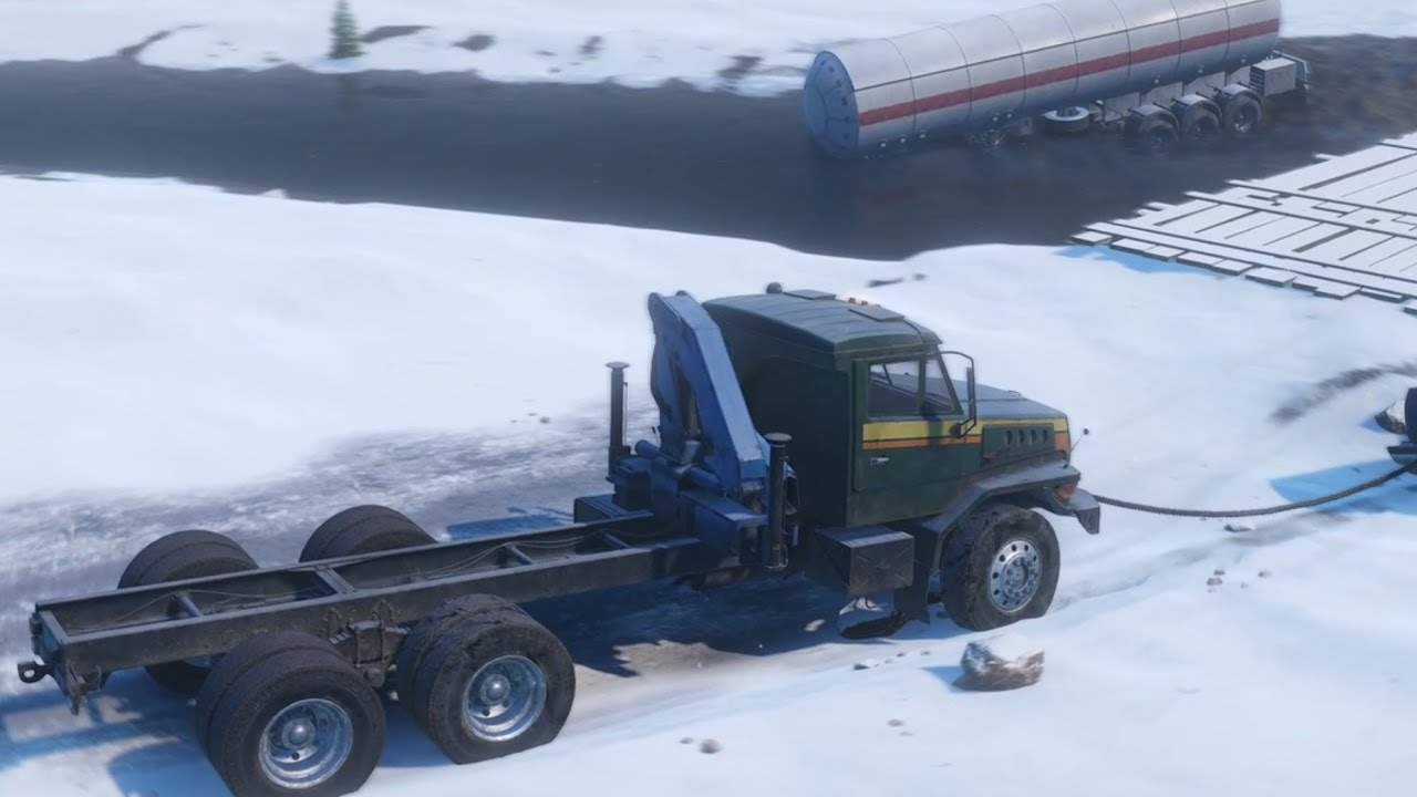 Climb Winter Map | SnowRunner